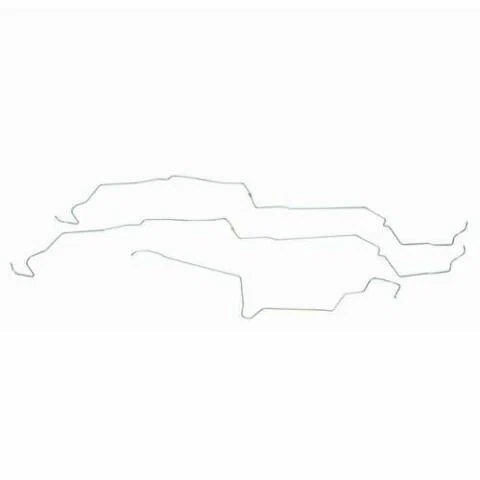 1987-93 Ford Mustang Fuel Line Kit V8 w_ Subframe Connectors Steel ZGL8701OM
